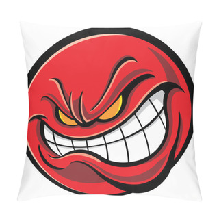 Personality  Angry Face Pillow Covers