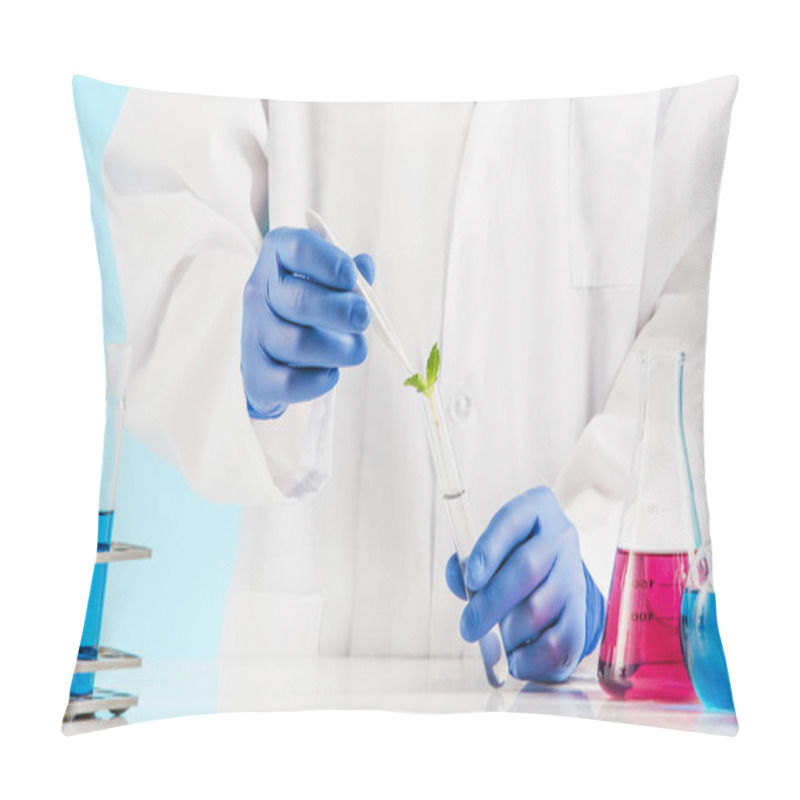 Personality  Plant Sciences In Lab Pillow Covers