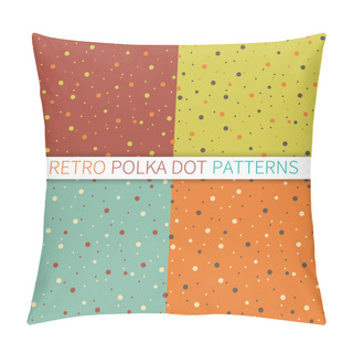Personality  Seamless Polka Dot Patterns Pillow Covers