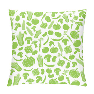Personality  Seamless Pattern With Vegetables Pillow Covers