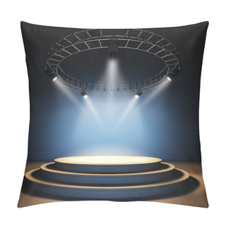 Personality  Empty Stage. Pillow Covers