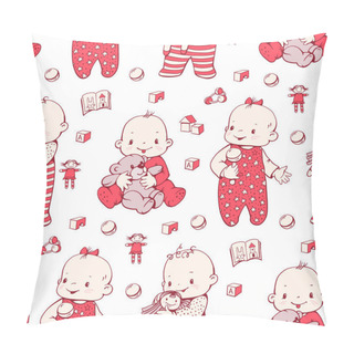 Personality  Cartoon Girls And Boys Pillow Covers