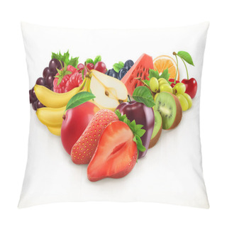 Personality  Strawberry And Juicy Fruits Pillow Covers