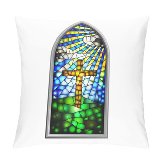 Personality  Stained Glass Pillow Covers