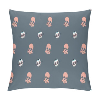 Personality  Colored Background With Different Accessories Pillow Covers