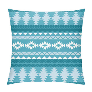 Personality  Merry Christmas. Seamless Pattern With A Winter Theme In Ethno Style. Geometric Shapes, Triangle, Square, Rhombus. Tribal Motifs Scandinavian, Indian. Background, Paper, Texture For Surfaces. Vector Illustration. Pillow Covers