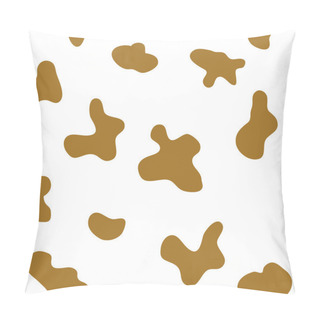Personality  Seamless Pattern Of Dalmatian Spots Pillow Covers