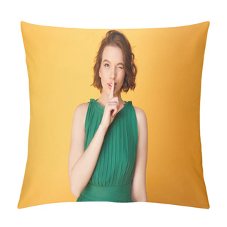 Personality  Silence Sign Pillow Covers