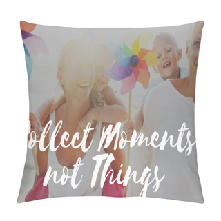 Personality  Happy Family Together Pillow Covers