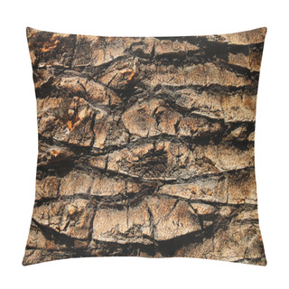Personality  Palm Tree Bark Background Pillow Covers