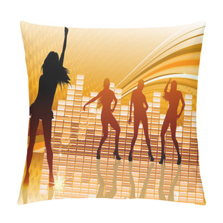Personality  Abstract Party Background Pillow Covers