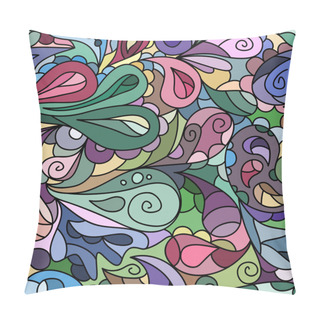 Personality  Bright Multicolored Ornate Pattern Pillow Covers