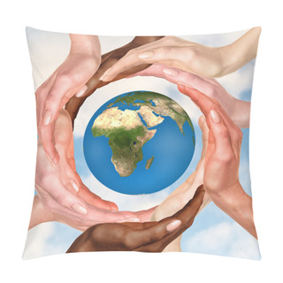 Personality  Symbol Of The Earth Globe Pillow Covers