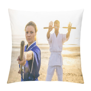 Personality  Martial Arts Athletes Pillow Covers