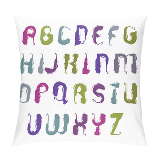 Personality  Hand-painted Capital Letters Pillow Covers