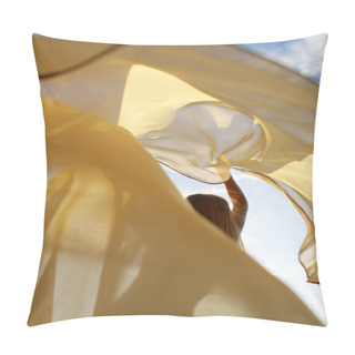 Personality  Wind And Girl Pillow Covers