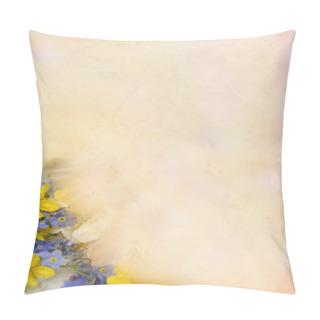 Personality  Flovers 1 Background Pillow Covers