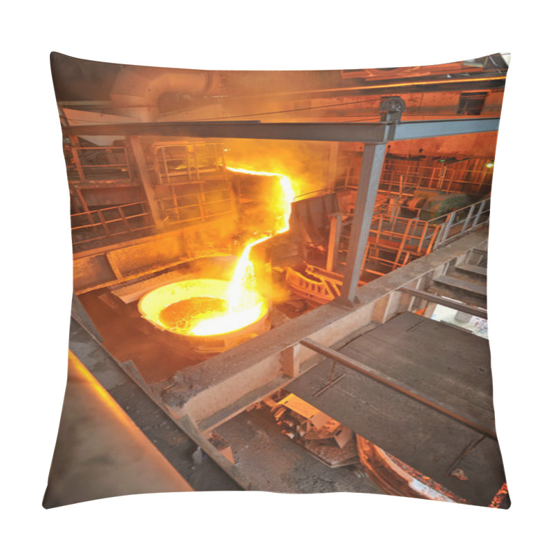 Personality  Transportation Molten Hot Steel Pillow Covers