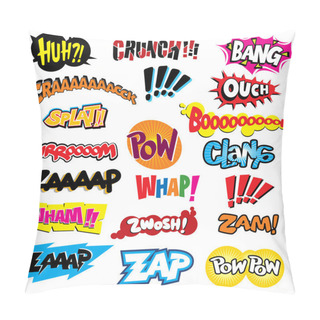Personality  Comic Book Explosion Pillow Covers
