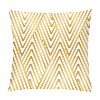 Personality  Minimalist Golden Abstract Background. Vector Pillow Covers
