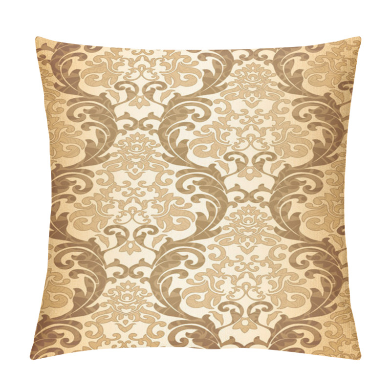 Personality  Seamless damask wallpaper pillow covers