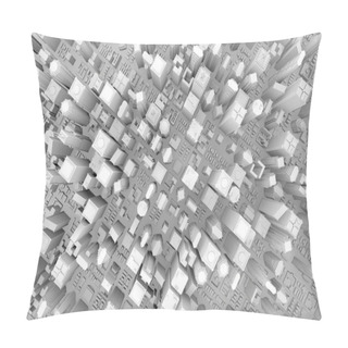 Personality  Business Downtown Top View Pillow Covers