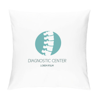 Personality  Spine Diagnostic Center Logo Pillow Covers