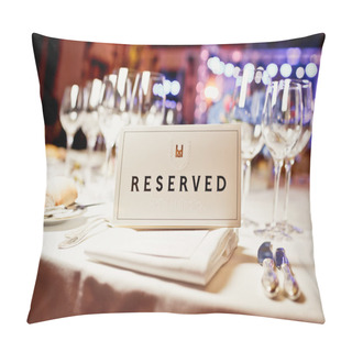 Personality  Reserved Sign Pillow Covers
