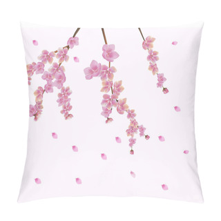 Personality  Spring. All Wakes Up, Flowers Sakura Blossom.Postcard  Pillow Covers