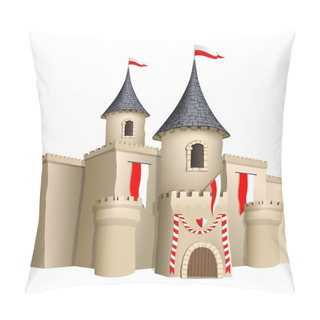 Personality Fairy-tale Castle Pillow Covers