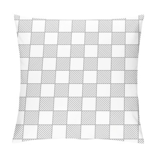Personality  Checkered Seamless Pattern Pillow Covers