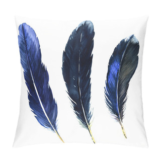 Personality  Watercolor Feathers Pillow Covers