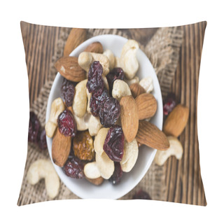 Personality  Portion Of Mixed Nuts And Fruits Pillow Covers