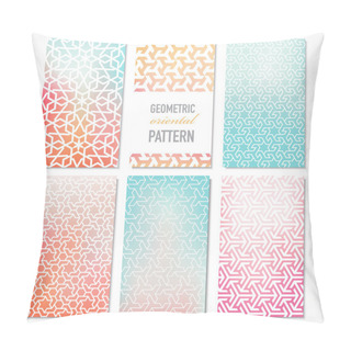 Personality  Vector Oriental Geometric Patterns Pillow Covers
