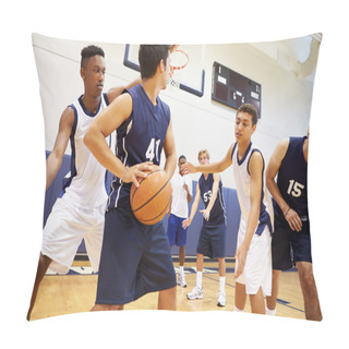 Personality  Male Basketball Team Playing Game Pillow Covers
