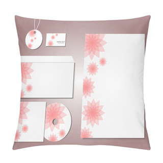 Personality  Selected Corporate Templates. Vector Illustration Pillow Covers