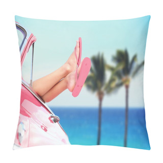 Personality  Vacation Travel Freedom Beach Concept Pillow Covers
