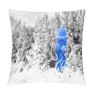 Personality  Winter Fire Hydrant  Pillow Covers