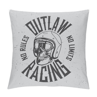 Personality  Outlaw Racing Poster Pillow Covers