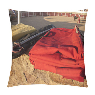 Personality  Red Cape And Sword Ready Tu Use Pillow Covers