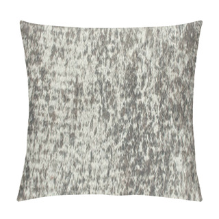 Personality  Textured Surface Of Unpolished, Grey Stone, Top View, Banner Pillow Covers
