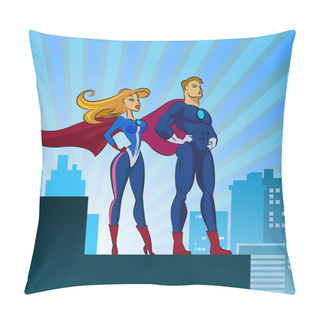 Personality  Super Heroes - Male And Female Pillow Covers