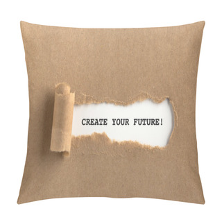 Personality  Torn Brown Paper Pillow Covers
