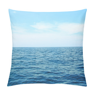 Personality  Blue Sky And Seascape Pillow Covers