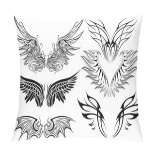 Personality  Wing Set Pillow Covers
