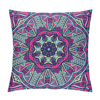 Personality  Festival Art Vector Seamless Pattern Mandala. Ethnic Geometric Print. Pillow Covers