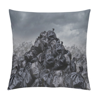 Personality  Garbage Dump Pillow Covers