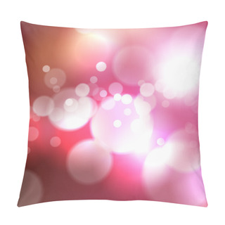 Personality  Blurred Effect Background Pillow Covers