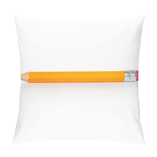 Personality  Pencil Isolated On Pure White Background Pillow Covers