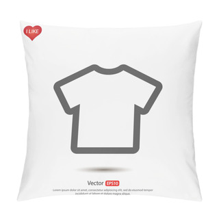 Personality  Tshirt Icon Icon Pillow Covers